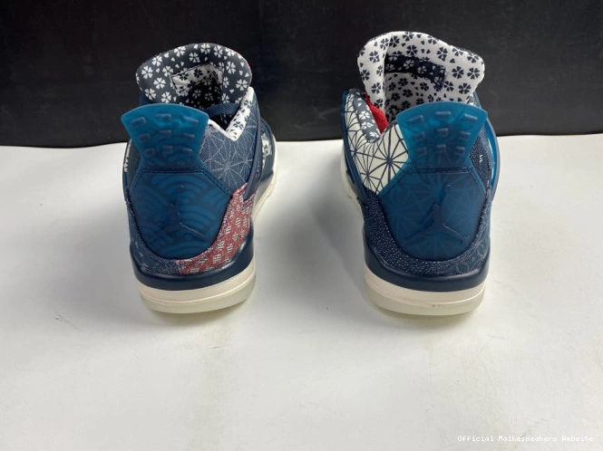 Official Maikesneakers SE Sashiko Retro Jordan 4 CW0898-400 Air 0722
